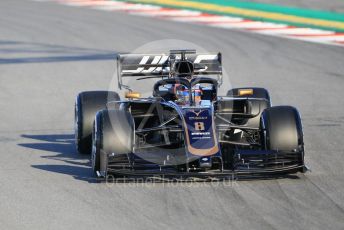 World © Octane Photographic Ltd. Formula 1 – Winter Testing - Test 1 - Day 1. Rich Energy Haas F1 Team VF19 – Romain Grosjean. Circuit de Barcelona-Catalunya. Monday 18th February 2019.