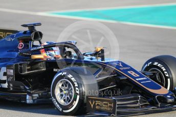 World © Octane Photographic Ltd. Formula 1 – Winter Testing - Test 1 - Day 1. Rich Energy Haas F1 Team VF19 – Romain Grosjean. Circuit de Barcelona-Catalunya. Monday 18th February 2019.