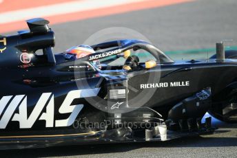 World © Octane Photographic Ltd. Formula 1 – Winter Testing - Test 1 - Day 1. Rich Energy Haas F1 Team VF19 – Romain Grosjean. Circuit de Barcelona-Catalunya. Monday 18th February 2019.