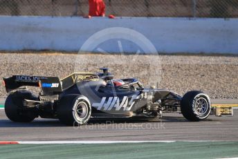 World © Octane Photographic Ltd. Formula 1 – Winter Testing - Test 1 - Day 1. Rich Energy Haas F1 Team VF19 – Romain Grosjean. Circuit de Barcelona-Catalunya. Monday 18th February 2019.