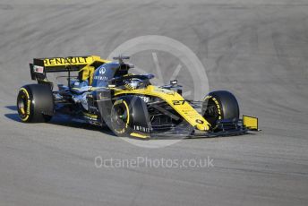 World © Octane Photographic Ltd. Formula 1 – Winter Testing - Test 1 - Day 1. Renault Sport F1 Team RS19 – Nico Hulkenberg. Circuit de Barcelona-Catalunya. Monday 18th February 2019.