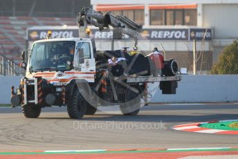 World © Octane Photographic Ltd. Formula 1 – Winter Testing - Test 1 - Day 1. Alfa Romeo Racing C38 – Kimi Raikkonen. Circuit de Barcelona-Catalunya. Monday 18th February 2019.