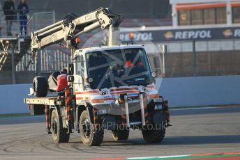 World © Octane Photographic Ltd. Formula 1 – Winter Testing - Test 1 - Day 1. Alfa Romeo Racing C38 – Kimi Raikkonen. Circuit de Barcelona-Catalunya. Monday 18th February 2019.
