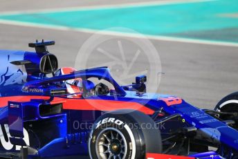 World © Octane Photographic Ltd. Formula 1 – Winter Testing - Test 1 - Day 1. Scuderia Toro Rosso STR14 – Daniil Kvyat. Circuit de Barcelona-Catalunya. Monday 18th February 2019.