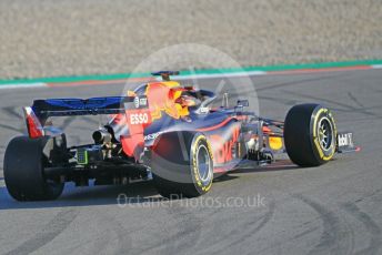 World © Octane Photographic Ltd. Formula 1 – Winter Testing - Test 1 - Day 1. Aston Martin Red Bull Racing RB15 – Max Verstappen. Circuit de Barcelona-Catalunya. Monday 18th February 2019.