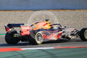 World © Octane Photographic Ltd. Formula 1 – Winter Testing - Test 1 - Day 1. Aston Martin Red Bull Racing RB15 – Max Verstappen. Circuit de Barcelona-Catalunya. Monday 18th February 2019.