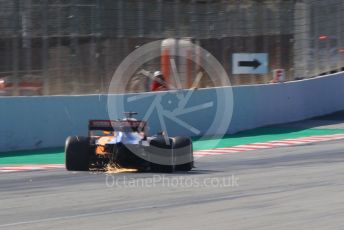 World © Octane Photographic Ltd. Formula 1 – Winter Testing - Test 1 - Day 1. McLaren MCL34 – Carlos Sainz. Circuit de Barcelona-Catalunya. Monday 18th February 2019.