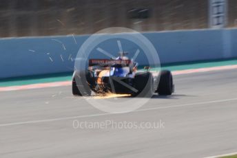 World © Octane Photographic Ltd. Formula 1 – Winter Testing - Test 1 - Day 1. McLaren MCL34 – Carlos Sainz. Circuit de Barcelona-Catalunya. Monday 18th February 2019.