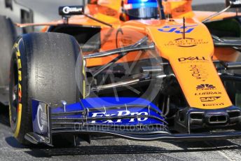 World © Octane Photographic Ltd. Formula 1 – Winter Testing - Test 1 - Day 1. McLaren MCL34 – Carlos Sainz. Circuit de Barcelona-Catalunya. Monday 18th February 2019.