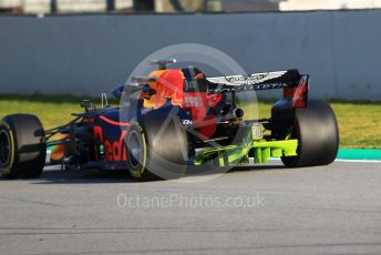 World © Octane Photographic Ltd. Formula 1 – Winter Testing - Test 1 - Day 1. Aston Martin Red Bull Racing RB15 – Max Verstappen. Circuit de Barcelona-Catalunya. Monday 18th February 2019.