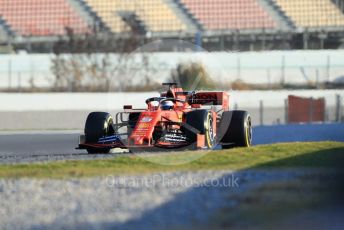 World © Octane Photographic Ltd. Formula 1 – Winter Testing - Test 1 - Day 1. Scuderia Ferrari SF90 – Sebastian Vettel. Circuit de Barcelona-Catalunya. Monday 18th February 2019.