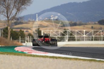 World © Octane Photographic Ltd. Formula 1 – Winter Testing - Test 1 - Day 1. Scuderia Ferrari SF90 – Sebastian Vettel. Circuit de Barcelona-Catalunya. Monday 18th February 2019.