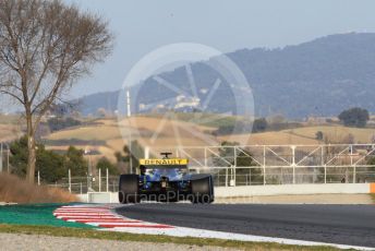 World © Octane Photographic Ltd. Formula 1 – Winter Testing - Test 1 - Day 1. Renault Sport F1 Team RS1 – Daniel Ricciardo. Circuit de Barcelona-Catalunya. Monday 18th February 2019.
