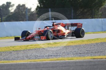 World © Octane Photographic Ltd. Formula 1 – Winter Testing - Test 1 - Day 1. Scuderia Ferrari SF90 – Sebastian Vettel. Circuit de Barcelona-Catalunya. Monday 18th February 2019.