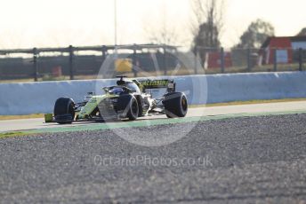World © Octane Photographic Ltd. Formula 1 – Winter Testing - Test 1 - Day 1. Renault Sport F1 Team RS1 – Daniel Ricciardo. Circuit de Barcelona-Catalunya. Monday 18th February 2019.