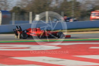 World © Octane Photographic Ltd. Formula 1 – Winter Testing - Test 1 - Day 1. Scuderia Ferrari SF90 – Sebastian Vettel. Circuit de Barcelona-Catalunya. Monday 18th February 2019.