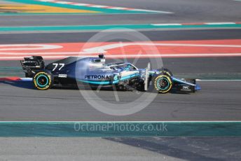 World © Octane Photographic Ltd. Formula 1 – Winter Testing - Test 1 - Day 1. Mercedes AMG Petronas Motorsport AMG F1 W10 EQ Power+ - Valtteri Bottas. Circuit de Barcelona-Catalunya. Monday 18th February 2019.