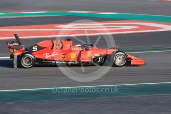 World © Octane Photographic Ltd. Formula 1 – Winter Testing - Test 1 - Day 1. Scuderia Ferrari SF90 – Sebastian Vettel. Circuit de Barcelona-Catalunya. Monday 18th February 2019.