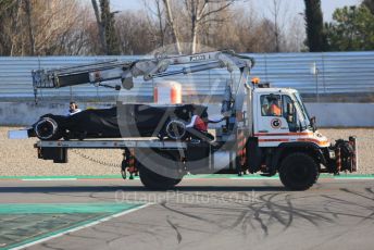World © Octane Photographic Ltd. Formula 1 – Winter Testing - Test 1 - Day 1. Alfa Romeo Racing C38 – Kimi Raikkonen. Circuit de Barcelona-Catalunya. Monday 18th February 2019.