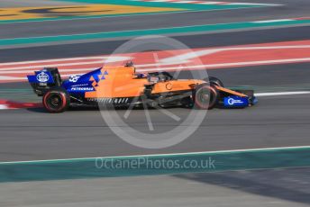 World © Octane Photographic Ltd. Formula 1 – Winter Testing - Test 1 - Day 1. McLaren MCL34 – Carlos Sainz. Circuit de Barcelona-Catalunya. Monday 18th February 2019.