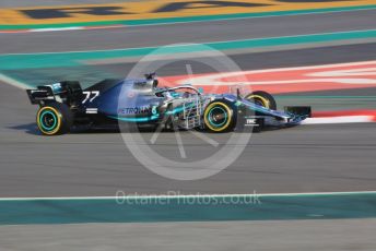 World © Octane Photographic Ltd. Formula 1 – Winter Testing - Test 1 - Day 1. Mercedes AMG Petronas Motorsport AMG F1 W10 EQ Power+ - Valtteri Bottas. Circuit de Barcelona-Catalunya. Monday 18th February 2019.