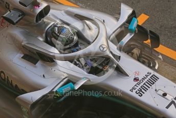 World © Octane Photographic Ltd. Formula 1 – Winter Testing - Test 1 - Day 1. Mercedes AMG Petronas Motorsport AMG F1 W10 EQ Power+ - Valtteri Bottas. Circuit de Barcelona-Catalunya. Monday 18th February 2019.