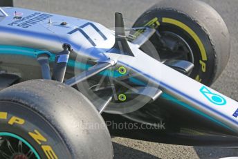 World © Octane Photographic Ltd. Formula 1 – Winter Testing - Test 1 - Day 1. Mercedes AMG Petronas Motorsport AMG F1 W10 EQ Power+ - Valtteri Bottas. Circuit de Barcelona-Catalunya. Monday 18th February 2019.