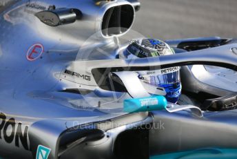 World © Octane Photographic Ltd. Formula 1 – Winter Testing - Test 1 - Day 1. Mercedes AMG Petronas Motorsport AMG F1 W10 EQ Power+ - Valtteri Bottas. Circuit de Barcelona-Catalunya. Monday 18th February 2019.