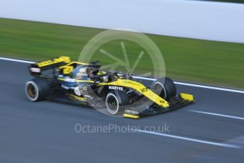 World © Octane Photographic Ltd. Formula 1 – Winter Testing - Test 1 - Day 1. Renault Sport F1 Team RS19 – Nico Hulkenberg. Circuit de Barcelona-Catalunya. Monday 18th February 2019.