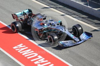 World © Octane Photographic Ltd. Formula 1 – Winter Testing - Test 1 - Day 1. Mercedes AMG Petronas Motorsport AMG F1 W10 EQ Power+ - Valtteri Bottas. Circuit de Barcelona-Catalunya. Monday 18th February 2019.