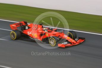 World © Octane Photographic Ltd. Formula 1 – Winter Testing - Test 1 - Day 1. Scuderia Ferrari SF90 – Sebastian Vettel. Circuit de Barcelona-Catalunya. Monday 18th February 2019.
