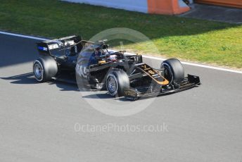 World © Octane Photographic Ltd. Formula 1 – Winter Testing - Test 1 - Day 1. Rich Energy Haas F1 Team VF19 – Romain Grosjean. Circuit de Barcelona-Catalunya. Monday 18th February 2019.