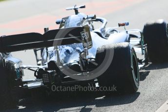 World © Octane Photographic Ltd. Formula 1 – Winter Testing - Test 1 - Day 1. Mercedes AMG Petronas Motorsport AMG F1 W10 EQ Power+ - Lewis Hamilton. Circuit de Barcelona-Catalunya. Monday 18th February 2019.