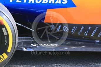 World © Octane Photographic Ltd. Formula 1 – Winter Testing - Test 1 - Day 1. McLaren MCL34 – Carlos Sainz. Circuit de Barcelona-Catalunya. Monday 18th February 2019.
