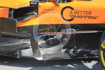 World © Octane Photographic Ltd. Formula 1 – Winter Testing - Test 1 - Day 1. McLaren MCL34 – Carlos Sainz. Circuit de Barcelona-Catalunya. Monday 18th February 2019.