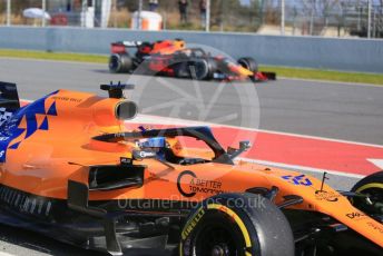 World © Octane Photographic Ltd. Formula 1 – Winter Testing - Test 1 - Day 1. McLaren MCL34 – Carlos Sainz. Circuit de Barcelona-Catalunya. Monday 18th February 2019.