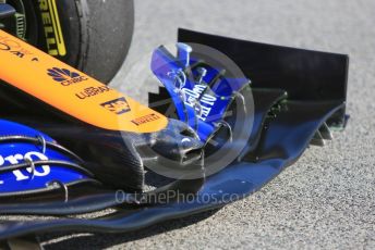 World © Octane Photographic Ltd. Formula 1 – Winter Testing - Test 1 - Day 1. McLaren MCL34 – Carlos Sainz. Circuit de Barcelona-Catalunya. Monday 18th February 2019.