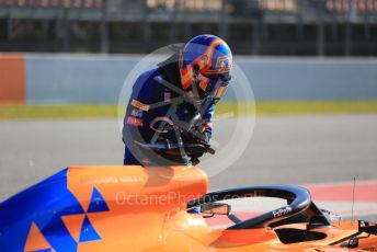 World © Octane Photographic Ltd. Formula 1 – Winter Testing - Test 1 - Day 1. McLaren MCL34 – Carlos Sainz. Circuit de Barcelona-Catalunya. Monday 18th February 2019.