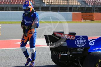 World © Octane Photographic Ltd. Formula 1 – Winter Testing - Test 1 - Day 1. McLaren MCL34 – Carlos Sainz. Circuit de Barcelona-Catalunya. Monday 18th February 2019.