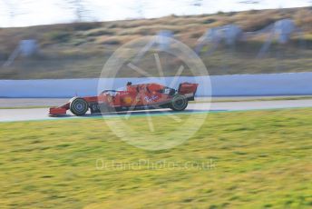 World © Octane Photographic Ltd. Formula 1 – Winter Testing - Test 1 - Day 1. Scuderia Ferrari SF90 – Sebastian Vettel. Circuit de Barcelona-Catalunya. Monday 18th February 2019.
