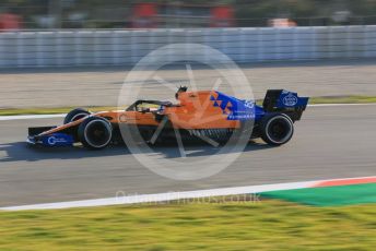 World © Octane Photographic Ltd. Formula 1 – Winter Testing - Test 1 - Day 1. McLaren MCL34 – Carlos Sainz. Circuit de Barcelona-Catalunya. Monday 18th February 2019.