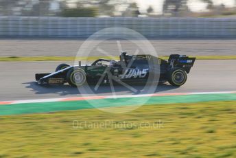 World © Octane Photographic Ltd. Formula 1 – Winter Testing - Test 1 - Day 1. Rich Energy Haas F1 Team VF19 – Romain Grosjean. Circuit de Barcelona-Catalunya. Monday 18th February 2019.