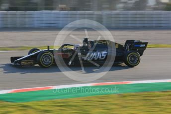 World © Octane Photographic Ltd. Formula 1 – Winter Testing - Test 1 - Day 1. Rich Energy Haas F1 Team VF19 – Romain Grosjean. Circuit de Barcelona-Catalunya. Monday 18th February 2019.