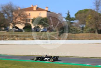 World © Octane Photographic Ltd. Formula 1 – Winter Testing - Test 1 - Day 1. Rich Energy Haas F1 Team VF19 – Romain Grosjean. Circuit de Barcelona-Catalunya. Monday 18th February 2019.
