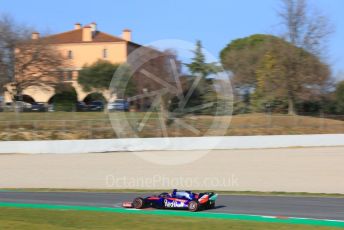 World © Octane Photographic Ltd. Formula 1 – Winter Testing - Test 1 - Day 1. Scuderia Toro Rosso STR14 – Daniil Kvyat. Circuit de Barcelona-Catalunya. Monday 18th February 2019.