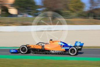 World © Octane Photographic Ltd. Formula 1 – Winter Testing - Test 1 - Day 1. McLaren MCL34 – Carlos Sainz. Circuit de Barcelona-Catalunya. Monday 18th February 2019.