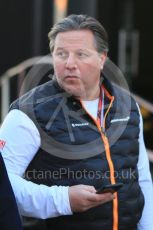 World © Octane Photographic Ltd. Formula 1 - Winter Testing - Test 1 - Day 1. Zak Brown - Executive Director of McLaren Technology Group.  Circuit de Barcelona-Catalunya. Monday 18th February 2019