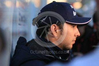 World © Octane Photographic Ltd. Formula 1 – Winter Testing - Test 1 - Day 1. SportPesa Racing Point RP19 - Sergio Perez. Circuit de Barcelona-Catalunya. Monday 18th February 2019.