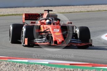 World © Octane Photographic Ltd. Formula 1 – Winter Testing - Test 1 - Day 1. Scuderia Ferrari SF90 – Sebastian Vettel. Circuit de Barcelona-Catalunya. Monday 18th February 2019.