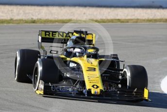 World © Octane Photographic Ltd. Formula 1 – Winter Testing - Test 1 - Day 1. Renault Sport F1 Team RS1 – Daniel Ricciardo. Circuit de Barcelona-Catalunya. Monday 18th February 2019.